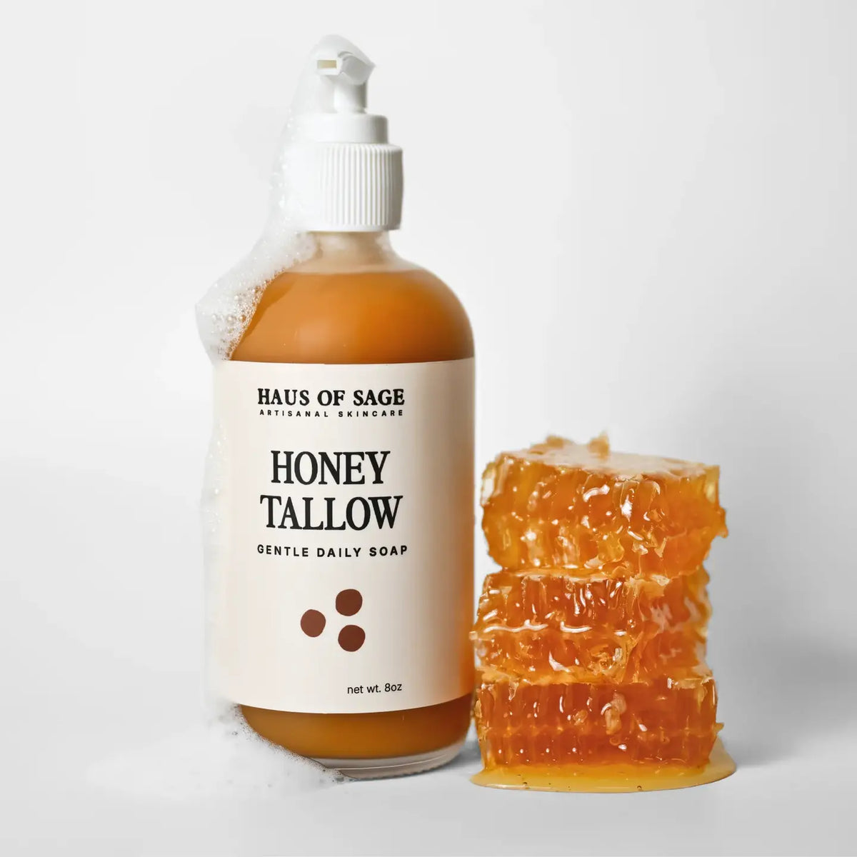 Haus of Sage Honey Tallow Gentle Daily Soap